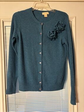 Women’s Vintage  Simply Cashmere Button Sweater